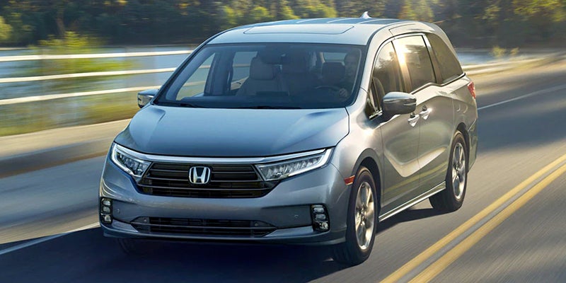 Front view of a 2023 Honda Odyssey