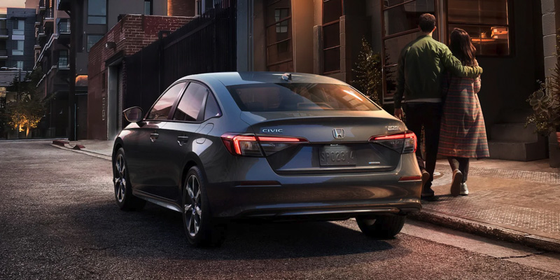 2026 Honda Civic LX sedan parked outdoors in Coeur d'Alene ID