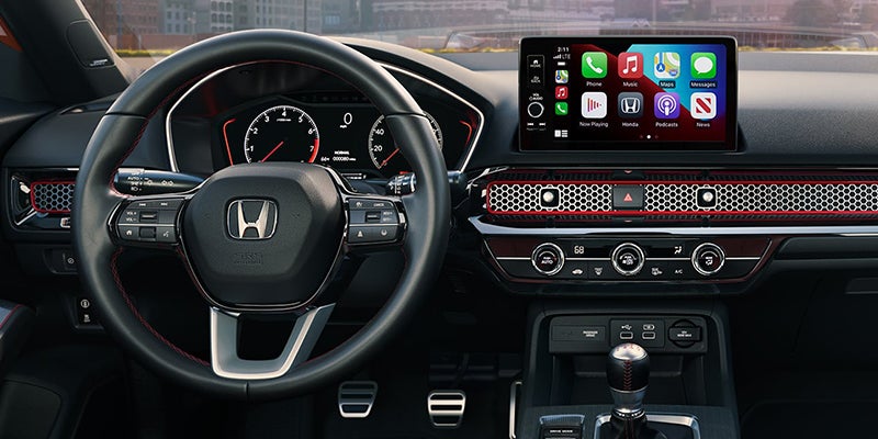 Steering Column of a 2023 Honda Civic Si