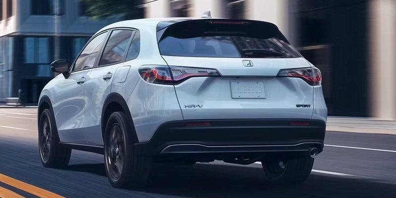 Rear view of a 2024 Honda HR-V