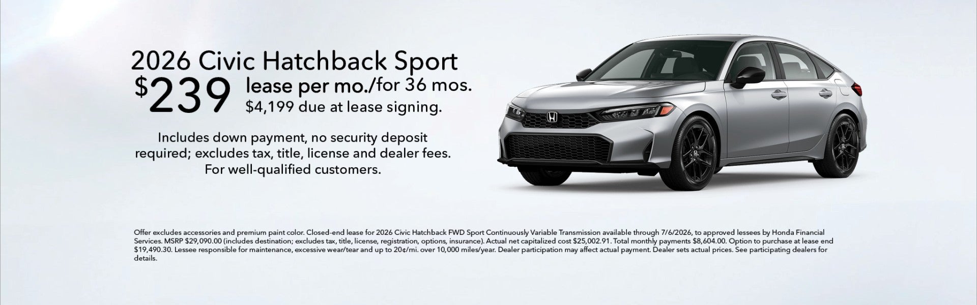 Civic Lease